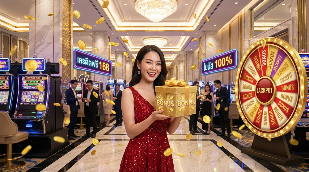 โปรโมชั่น KuBet เครดิตฟรี 168 บาท โบนัส 100% คาสิโนออนไลน์